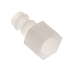 PVDF DN 5 Coupling Plug G 1/8 inch Female Threads