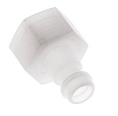 PVDF DN 5 Coupling Plug G 1/4 inch Female Threads