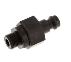 POM DN 5 Coupling Plug G 1/8 inch Male Threads Double Shut-Off