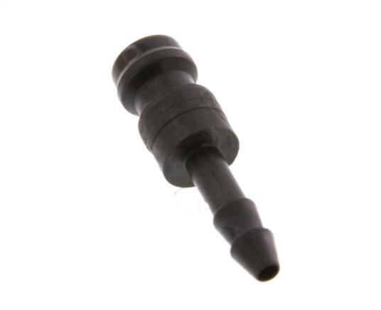 POM DN 5 Coupling Plug 4 mm Hose Pillar [2 Pieces]