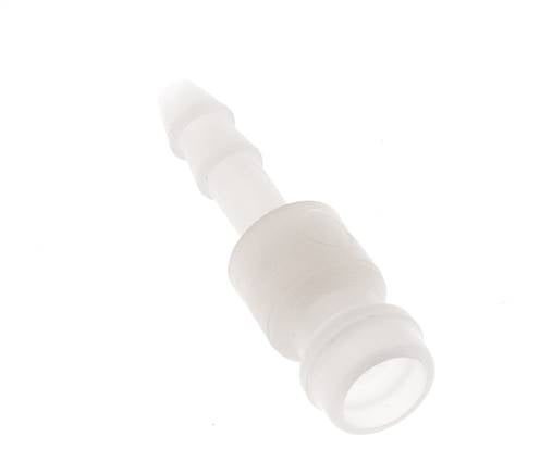 PVDF DN 5 Coupling Plug 4 mm Hose Pillar