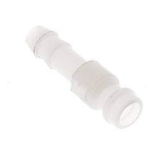 PVDF DN 5 Coupling Plug 6 mm Hose Pillar [2 Pieces]