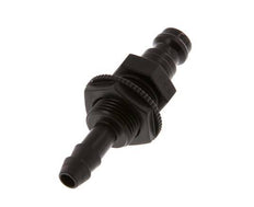 POM DN 5 Coupling Plug 6 mm Hose Pillar Bulkhead