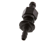 POM DN 5 Coupling Plug 6 mm Hose Pillar Bulkhead Double Shut-Off