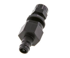 POM DN 5 Coupling Plug 4x6 mm Union Nut Bulkhead Double Shut-Off