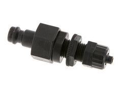 POM DN 5 Coupling Plug 4x6 mm Union Nut Bulkhead Double Shut-Off