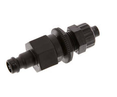 POM DN 5 Coupling Plug 6x8 mm Union Nut Bulkhead Double Shut-Off