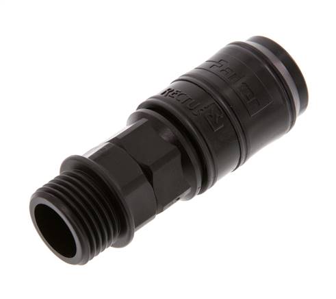POM DN 7.2 Coupling Socket G 1/2 inch Male Threads
