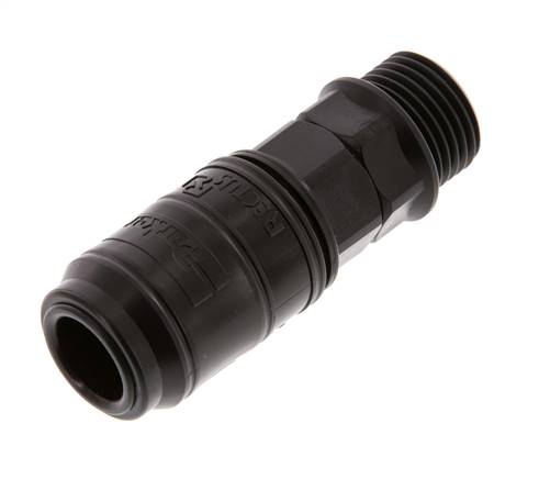 POM DN 7.2 Coupling Socket G 1/2 inch Male Threads