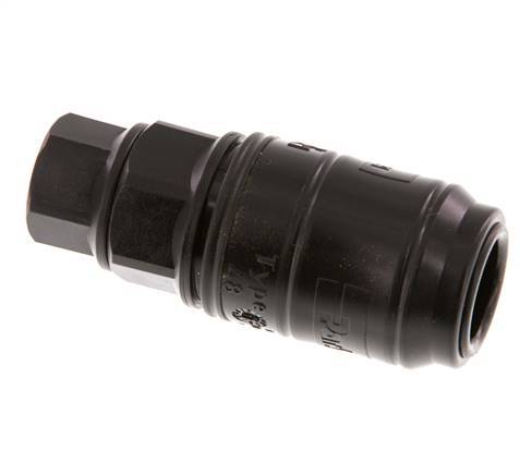 POM DN 7.2 Coupling Socket G 1/4 inch Female Threads