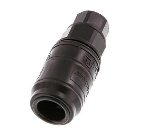 POM DN 7.2 Coupling Socket G 1/4 inch Female Threads