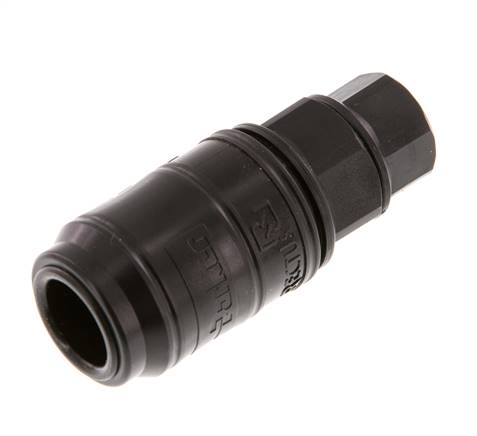 POM DN 7.2 Coupling Socket G 1/4 inch Female Threads