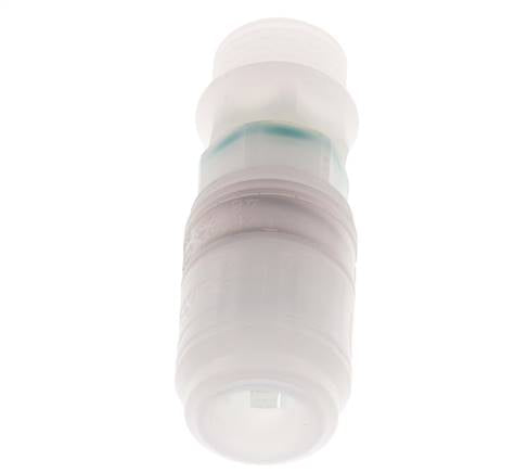 PVDF DN 7.2 Coupling Socket G 1/2 inch Male Threads