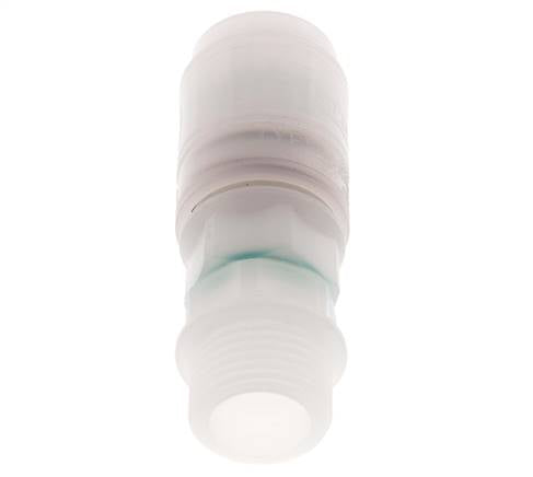 PVDF DN 7.2 Coupling Socket G 1/2 inch Male Threads
