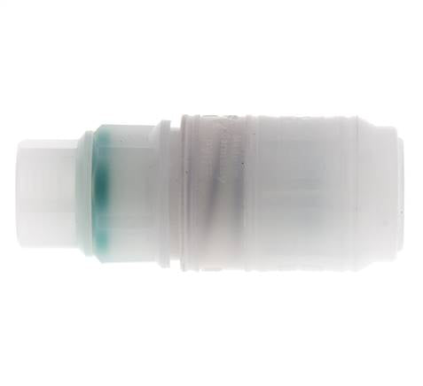 PVDF DN 7.2 Coupling Socket G 1/4 inch Female Threads