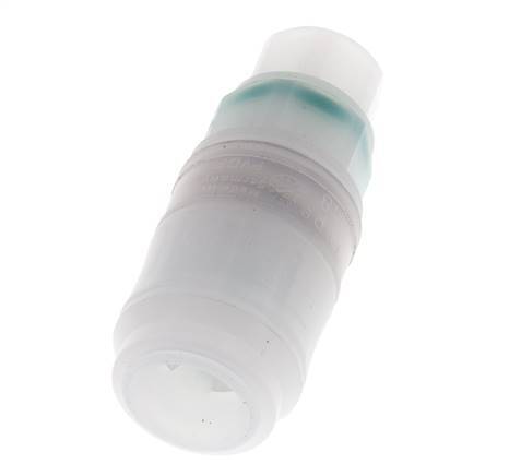 PVDF DN 7.2 Coupling Socket G 1/4 inch Female Threads