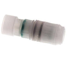 PVDF DN 7.2 Coupling Socket G 1/2 inch Female Threads