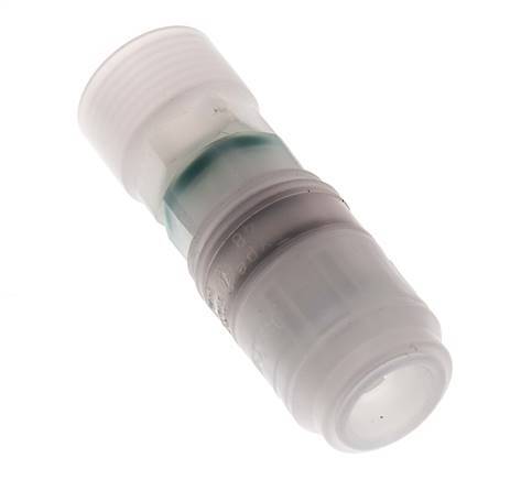 PVDF DN 7.2 Coupling Socket G 1/2 inch Female Threads