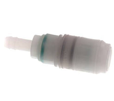 PVDF DN 7.2 Coupling Socket 9 mm Hose Pillar