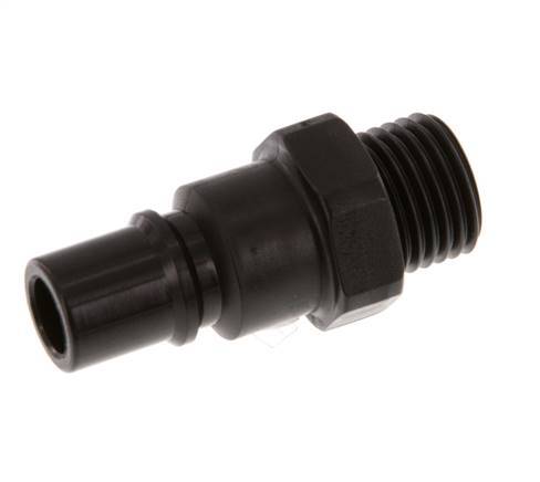 POM DN 7.2 Coupling Plug G 1/4 inch Male Threads