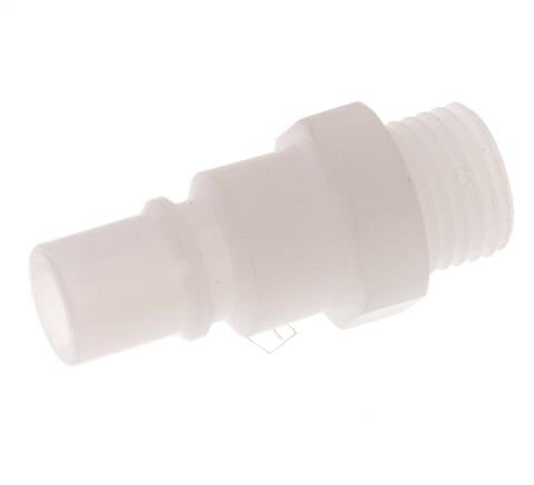 PVDF DN 7.2 Coupling Plug G 1/4 inch Male Threads