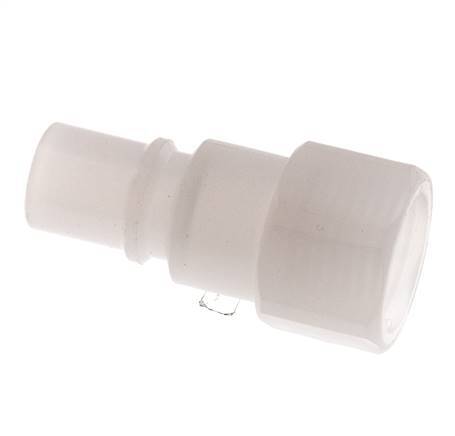 PVDF DN 7.2 Coupling Plug G 1/4 inch Female Threads