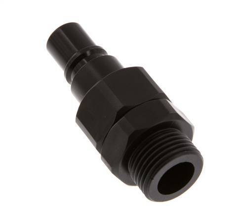 POM DN 7.2 Coupling Plug G 3/8 inch Male Threads Double Shut-Off