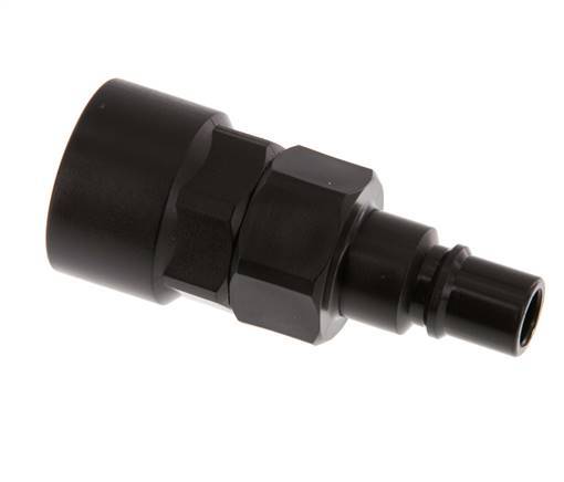 POM DN 7.2 Coupling Plug G 1/2 inch Female Threads Double Shut-Off