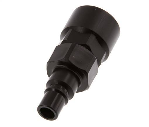POM DN 7.2 Coupling Plug G 1/2 inch Female Threads Double Shut-Off