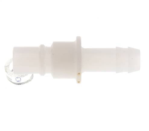 PVDF DN 7.2 Coupling Plug 9 mm Hose Pillar