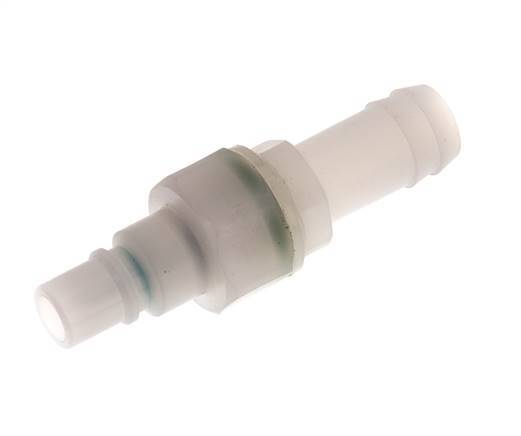 PVDF DN 7.2 Coupling Plug 13 mm Hose Pillar