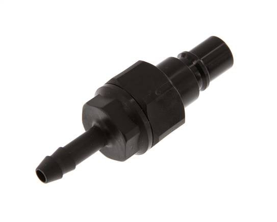 POM DN 7.2 Coupling Plug 6 mm Hose Pillar Double Shut-Off
