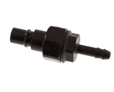 POM DN 7.2 Coupling Plug 6 mm Hose Pillar Double Shut-Off