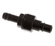 POM DN 7.2 Coupling Plug 9 mm Hose Pillar Double Shut-Off