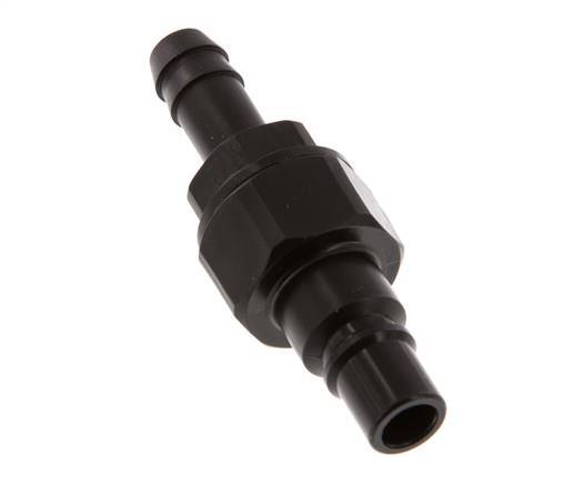 POM DN 7.2 Coupling Plug 9 mm Hose Pillar Double Shut-Off
