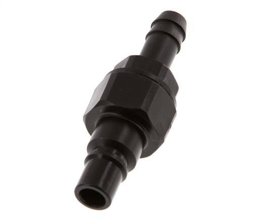 POM DN 7.2 Coupling Plug 9 mm Hose Pillar Double Shut-Off