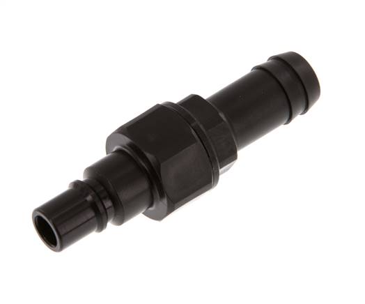 POM DN 7.2 Coupling Plug 13 mm Hose Pillar Double Shut-Off