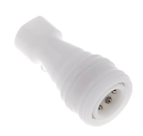 POM DN 5 Hydraulic Coupling Socket G 1/8 inch Female Threads ISO 7241-1 B