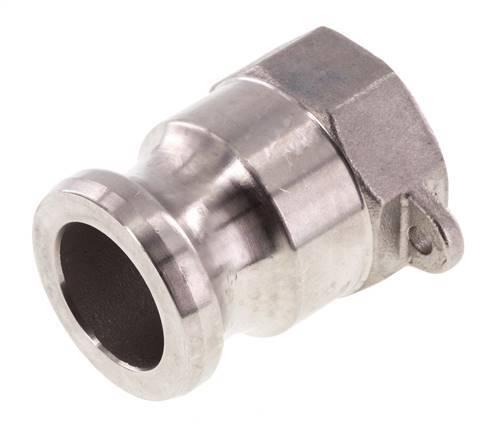 POM DN 25 Hydraulic Coupling Socket G 1 inch Female Threads ISO 7241-1 B