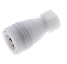 POM DN 10 Hydraulic Coupling Socket G 3/8 inch Female Threads ISO 7241-1 B