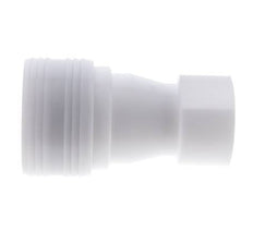 POM DN 25 Hydraulic Coupling Socket G 1 inch Female Threads ISO 7241-1 B