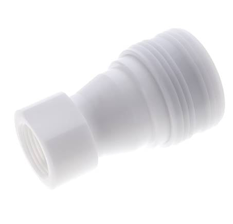 POM DN 25 Hydraulic Coupling Socket G 1 inch Female Threads ISO 7241-1 B