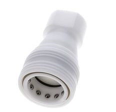 POM DN 25 Hydraulic Coupling Socket G 1 inch Female Threads ISO 7241-1 B
