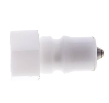 POM DN 6.3 Hydraulic Coupling Plug G 1/4 inch Female Threads ISO 7241-1 B