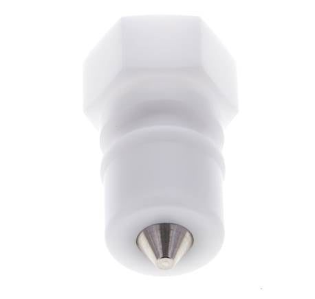 POM DN 10 Hydraulic Coupling Plug G 3/8 inch Female Threads ISO 7241-1 B