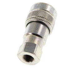 Steel DN 5 Hydraulic Coupling Socket G 1/8 inch Female Threads ISO 7241-1 B D 10.9mm