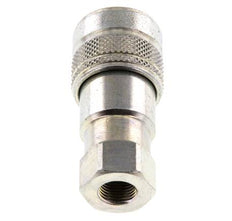 Steel DN 5 Hydraulic Coupling Socket G 1/8 inch Female Threads ISO 7241-1 B D 10.9mm