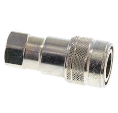 Steel DN 5 Hydraulic Coupling Socket G 1/8 inch Female Threads ISO 7241-1 B D 10.9mm