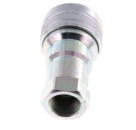 Steel DN 20 Hydraulic Coupling Socket G 3/4 inch Female Threads ISO 7241-1 B D 31.4mm