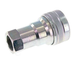 Steel DN 20 Hydraulic Coupling Socket G 3/4 inch Female Threads ISO 7241-1 B D 31.4mm